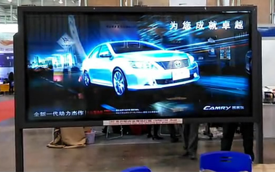 2014上海光大展会--闪动屏灯箱案例