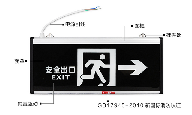 怎么从从细节设计判断安全出口指示牌的价值水平