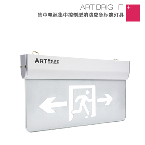 集中电源集中控制型应急智能疏散指示灯 S1711（双面）